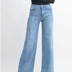 JUST BLACK DENIM Stretchy Wide Leg